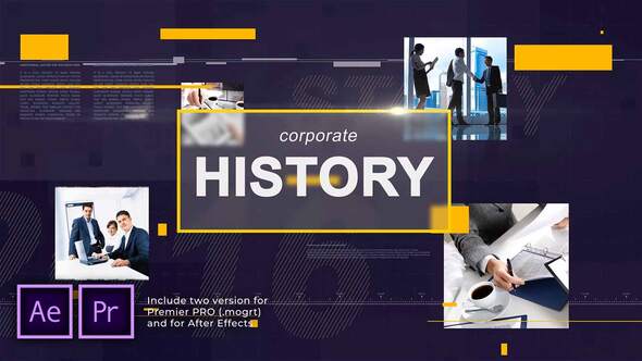 Corporate History, Premiere Pro Templates | VideoHive